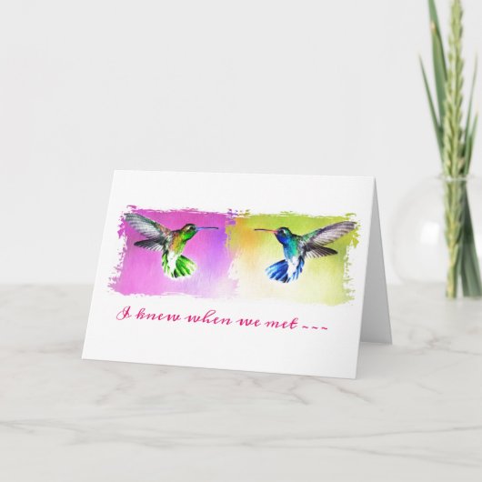 Fast Friends友情グリーティングカード カード (正面)