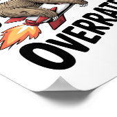 Fast is Overrated Sloth Rocket ポスター (角)