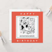 Fast Lane Cartoonでの高速道路のメンテナンスの寿命 カード (正面/裏面インサイチュ)