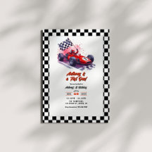 "Fast One" レースカーレーサー 1歳の誕生日パーティー