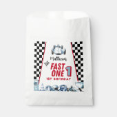 Fast One 1st birthday Boy Racing Car  フェイバーバッグ (正面)
