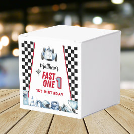 Fast One 1st birthday Boy Racing Car  フェイバーボックス