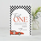 Fast One Birthday Partyへの招待 招待状 (スタンド正面)