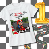 Fast ONE Pit Crew Mom | Custom Birthday  Tシャツ