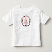 Fast One Race Car Boy 1st Birthday Party トドラーTシャツ (正面)