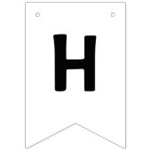 Fast One Race Car First Birthday バンティングフラッグ (第2の旗)