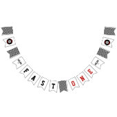 FAST ONE Racing 1st誕生日 バンティングフラッグ (全)