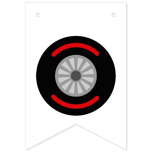 FAST ONE Racing 1st誕生日 バンティングフラッグ (第2の旗)