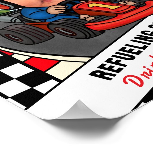 Fast ONE Refueling Station - Drinks and Snacks ポスター (角)