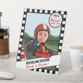 Fast ONE Refueling Station - Drinks and Snacks 台座サイン (インサイチュ)