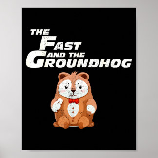 Fast Repetitive Groundhog Day Funny _1  ポスター