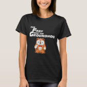 Fast Repetitive Groundhog Day Funny _1  Tシャツ (正面)