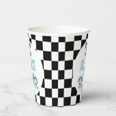 Fast & Six Blue Race Car 6th Birthdayパーティー 紙コップ (右)