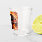 Fastback Muscle Car Fury ショットグラス (右)