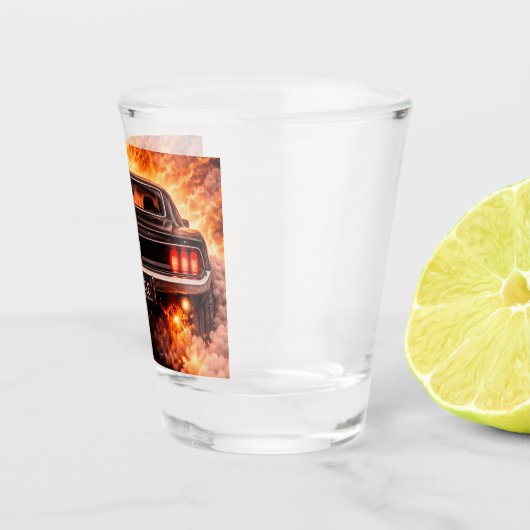 Fastback Muscle Car Fury ショットグラス (右)