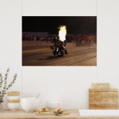 "FASTEST TOP FUEL DRAG BIKE ON THE PLANET ポスター (キッチン)