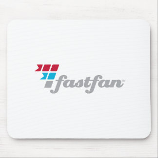 fastfan™の白のマウスパッド マウスパッド