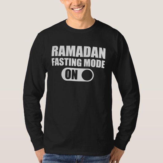 Fasting Mode On Ramadan Kareem Ramadan Mubarak Mon Tシャツ (正面)