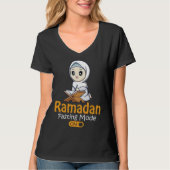 Fasting Mode Ramadan On  Cool Islamic fasting  Ide Tシャツ (正面)