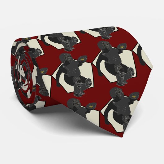 Fastpitchのソフトボールのキャッチャーのタイ ネクタイ (ロール)