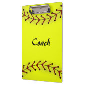 Fastpitchのソフトボールのクリップボード クリップボード (左)