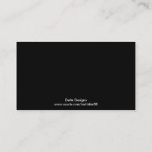 Fastpitchのソフトボールの名刺 名刺 (裏面)