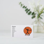 Fastpitchのソフトボールの水差しのトレーディングカード 名刺 (スタンド正面)