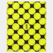 Fastpitchのソフトボール毛布 フリースブランケット (正面)