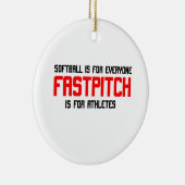 FastPitch セラミックオーナメント (右)