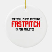 FastPitch セラミックオーナメント (裏面)
