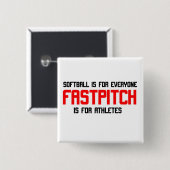 FastPitch 缶バッジ (正面&裏面)