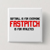 FastPitch 缶バッジ (正面)