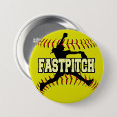 Fastpitch 缶バッジ (正面&裏面)