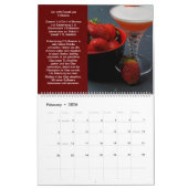 Faszination rote Cocktails カレンダー (2月 2026)