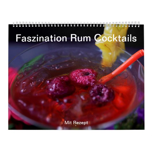 Faszination Rum Cocktails カレンダー (カバー)