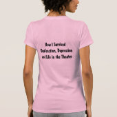 FATの子供の女性のTシャツ Tシャツ (裏面)