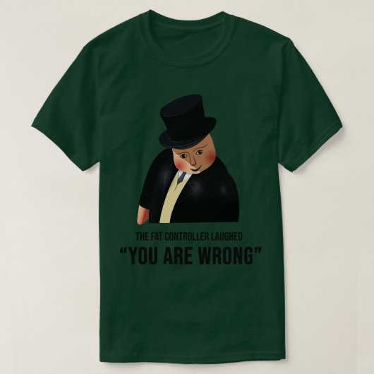 Fatコントローラミーム Tシャツ (デザイン正面)