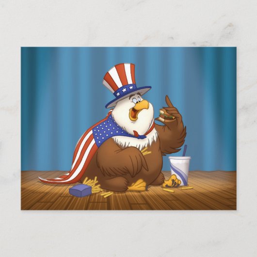 Fat American Eagleポストカード ポストカード (正面)