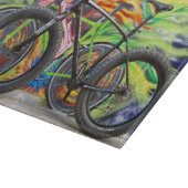 Fat BikeとFlames カッティングボード (角)