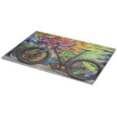 Fat BikeとFlames カッティングボード (角)