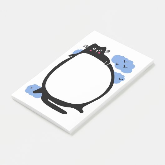 Fat Catメモ帳 ポストイット (アングル)