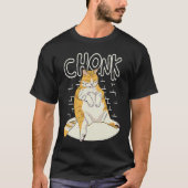 Fat Cat Chonk Scale Chonky Chubby Kitten Iumm M Tシャツ (正面)