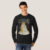 Fat Cat Chonk Scale Chonky Chubby Kitten Iumm M Tシャツ (正面フル)