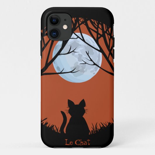 Fat Cat iPhone5ケース猫好きLeチャットiPhoneケース Case-Mate iPhoneケース (裏面)