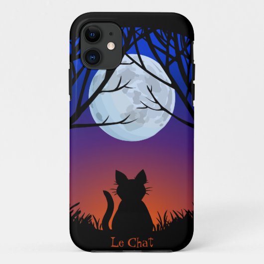 Fat Cat iPhone5ケース猫好きLeチャットiPhoneケース Case-Mate iPhoneケース (裏面)