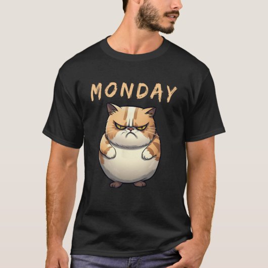 Fat Cat Monday Tシャツ (正面)
