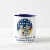 Fat Cats 344th TCS立川AB Japan マグカップ (中央)