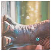 Fat Quarter Hippos お洒落 Bubbles Pink BLue ファブリック (見本)