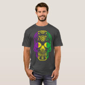 Fat Tuesday  Mardi Gras Skull Tシャツ (正面フル)