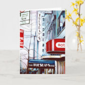 『Fat Tuesday's Eve, New York City Greeting Card』（F カード (黄色い花)